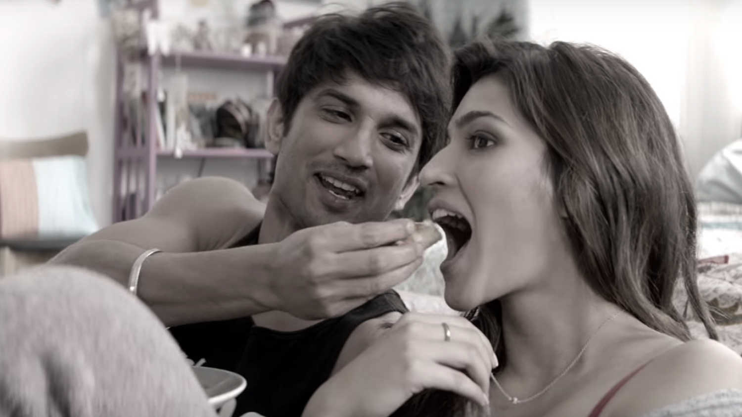 Sushant Singh Rajput and Kriti Sanon