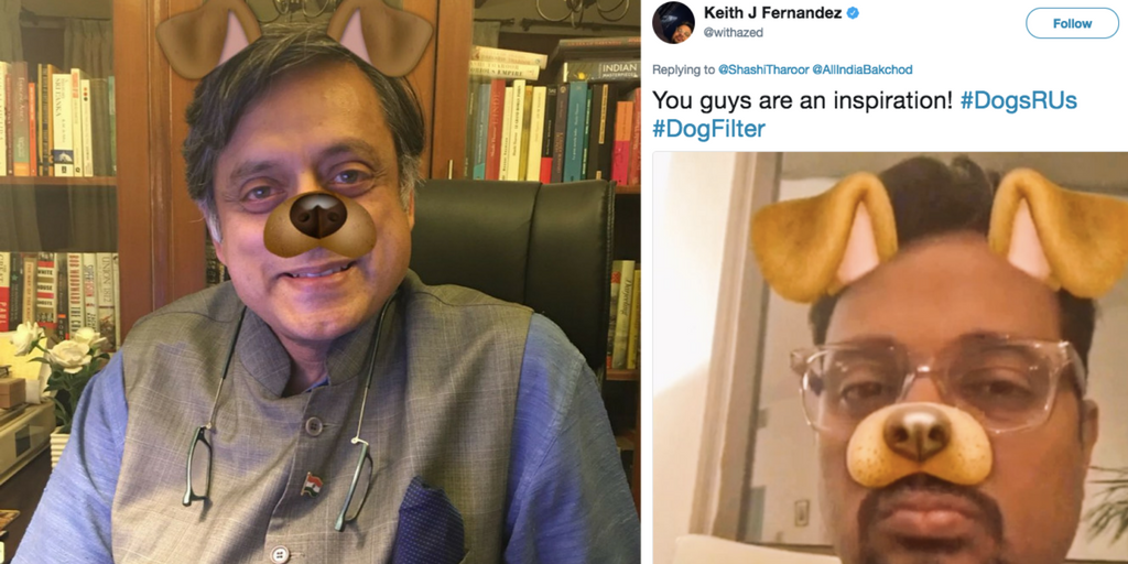 shashi-tharoor-dog-filter