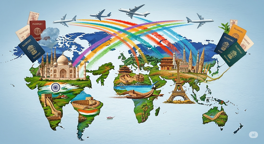 Visa Free Countries for Indians